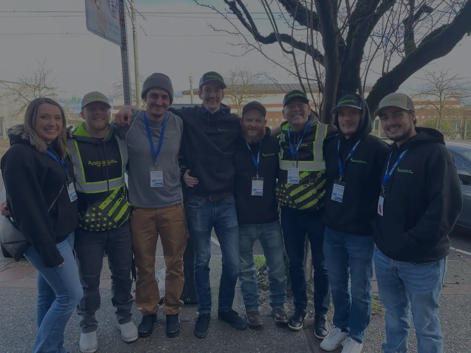 The A Wesco Septic team